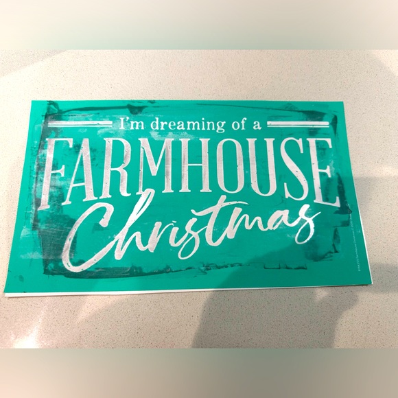 Chalk couture 2019 I’m dreaming of a farmhouse Christmas stencil silk screen - Picture 1 of 3